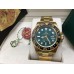 Rolex GMT Gold Green