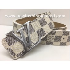White Check Silver