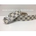 White Check Silver