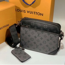 LV Trio Messenger with Box