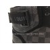 LV Black Check High Top