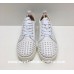 Louboutines White Low Top 