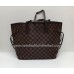 LV Neverfull Brown Check